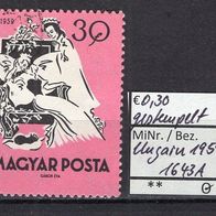 Ungarn 1959 Märchen (I) MiNr. 1643 A gestempelt