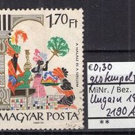 Ungarn 1965 Orientalische Märchen aus Tausendundeiner Nacht MiNr. 2190 A gestempelt