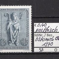 Österreich 1968 750 Jahre Diözese Graz-Seckau MiNr. 1270 postfrisch