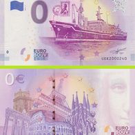 0 Euro Schein Marion Dufresne, Navire des Iles Extremes UEKZ 2019-4 selten Nr 720