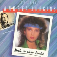 7 Vinyl Andrea Jürgens / Nach so einer Nacht
