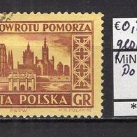 Polen 1954 500. Jahrestag der Gebietsgewinne MiNr. 873 A gestempelt