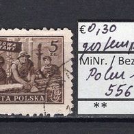 Polen 1950 Wiederaufbau von Warschau MiNr. 556 gestempelt