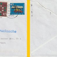 Echt gelaufener Brief mit Marken mit abgelaufener Frankaturgültigkeit (9)