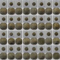 2012- Russia, 2-5-10 rubles: Napoleonic War 1812, full series- 28 coins, UNC