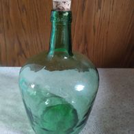 Große, 5 Liter Weinbuddel Viresa mit Korken