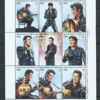 Senegal 1998 Kleinbogen Elvis Presley Vollstempel Ersttag Top!