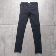 schwarze Jeans Gr. 146 11Y Kids Only, Skinny