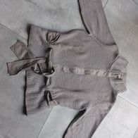 Apriori Strickjacke taupe Gr. 40