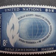 UNO New York, Jahr 1956, Michel-Nr.54, postfrisch