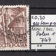 Polen 1952 Sechsjahresplan MiNr. 747 gestempelt