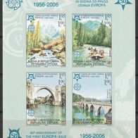 Bosnien und Herzegowina Michel Block 13 A Postfrisch * * - 50 Jahre Europamarken