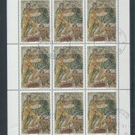 Jugoslawien Kleinbogen Antike Mosaike Mosaiks 1970 Vollstempel Ersttag