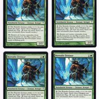 4x "Borealis-Zentaur", Common aus "Kälteeinbruch", ungespielt