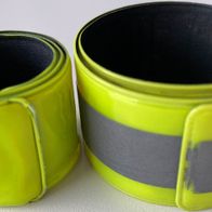 2 Reflektorbänder Reflexbänder Reflektionsbände Hosenbänder Fahrradhosenbänder