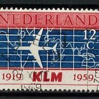 Niederlande Mi. Nr. 737 / 40 Jahre Fluggesellschaft KLM o <