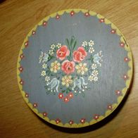 Bauernmalerei Spandose rund NEU