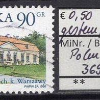Polen 1998 Freimarken: Polnische Gutshöfe MiNr. 3697 gestempelt