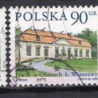 Polen 1998 Freimarken: Polnische Gutshöfe MiNr. 3695 - 3698 gestempelt