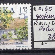 Polen 2000 Freimarken: Polnische Gutshöfe MiNr. 3822 gestempelt
