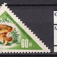 Polen 1959 Pilze MiNr. 1096 postfrisch