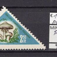 Polen 1959 Pilze MiNr. 1098 postfrisch