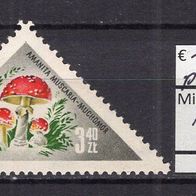 Polen 1959 Pilze MiNr. 1099 postfrisch