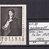 Polen 1959 Polnische Malerei MiNr. 1104 gestempelt