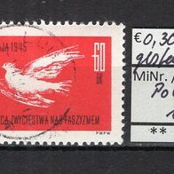 Polen 1965 20. Jahrestag der Beendigung des Zweiten Weltkrieges MiNr. 1582 gestempelt