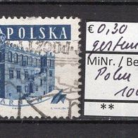 Polen 1958 Freimarken: Alte Rathäuser MiNr. 1048 A gestempelt -6