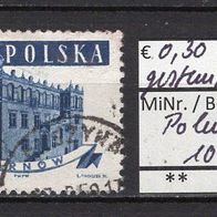 Polen 1958 Freimarken: Alte Rathäuser MiNr. 1048 A gestempelt -7