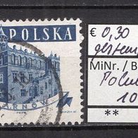 Polen 1958 Freimarken: Alte Rathäuser MiNr. 1048 A gestempelt -8