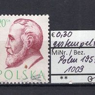 Polen 1957 Ärzte (I) MiNr. 1009 gestempelt