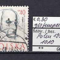 Polen 1957 Ärzte (I) MiNr. 1010 gestempelt