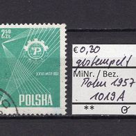 Polen 1957 Internationale Posener Messe MiNr. 1019 A gestempelt -2
