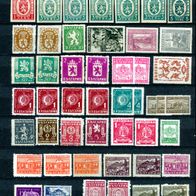 112 Briefmarken Bulgarien Bulgaria Zarenreich Volksrepublik tadellos postfrisch!