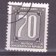 DDR Dienstmarke B Michel Nr. 5 gestempelt