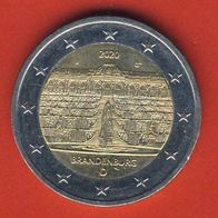 Deutschland 2 Euro 2020 J Brandenburg