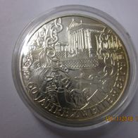 Österreich 10 Euro 2005 Silber "60 Jahre zweite Republik" in Kapsel