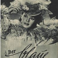 Filmprogramm IFB Nr. 536 Der blaue Strohhut Margot Hielscher 4 Seiten