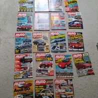 Auto Zeitung Konvolut 1984