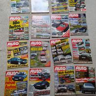 Auto Zeitung Konvolut 1985