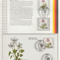 Ersttags-Sammelblatt BRD 20c/1981 Für die Wohlfahrtspflege 1981
