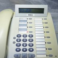 optiPoint 500, Standard, Arctic, Siemens-Anlagenelefon, gebraucht, Display ok