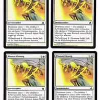 4x "Abunas Gesang", Common aus "Fünfte Morgenröte", ungespielt