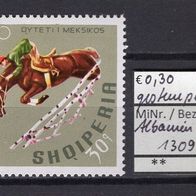 Albanien 1968 Olympische Sommerspiele, Mexiko-Stadt MiNr. 1309 A gestempelt