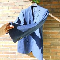 Herren Sakko dunkelblau blau Jacket Blazer Gr 52 Zanelli