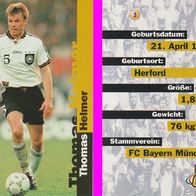 DFB WM 98 Cards Nr. 3 Thomas Helmer