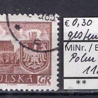Polen 1960 Historische Städte (I) MiNr. 1188 gestempelt