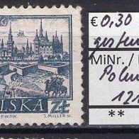 Polen 1960 Historische Städte (II) MiNr. 1213 gestempelt -1